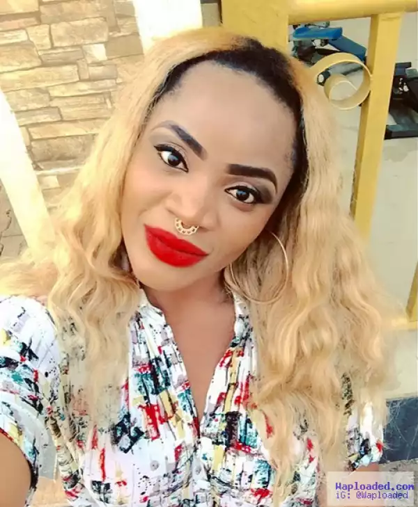 Actress Uche Ogbodo Blasts Fan Over Her Nose Ring